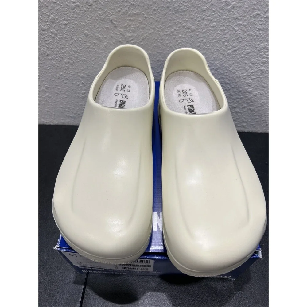 Birkenstock A 640 Polyurethane White EU 41 US M8 L10 Mens